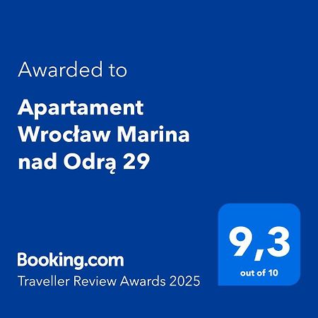 Apartament Wroclaw Marina Nad Odra 29 Bagian luar foto